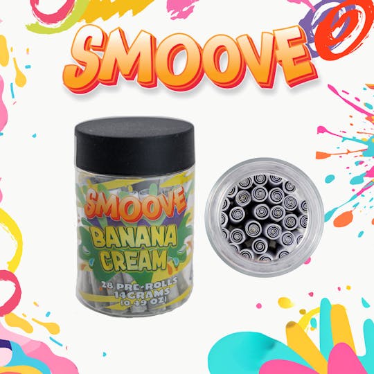 Smoove - Smoove Pre Roll Banana Cream 28 x 0.5 - 14 G - 1