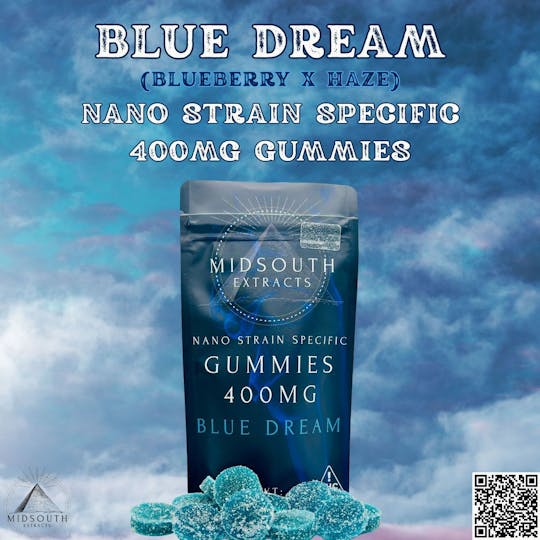 MidSouth Extracts - Blue Dream - Nano Gummies - 400mg - 1