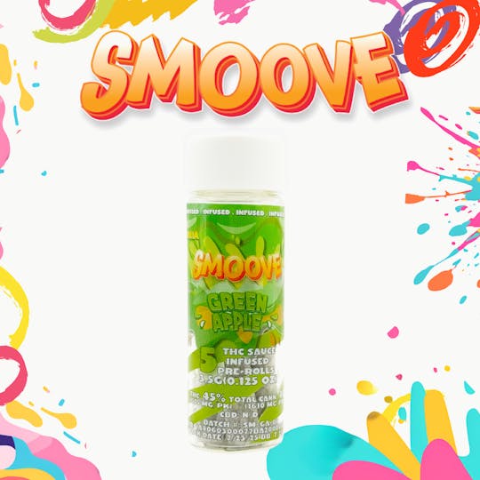 Smoove - Smoove Infused Pre Rolls Green Apple 5 x 0.7 - 3.5 G - 1