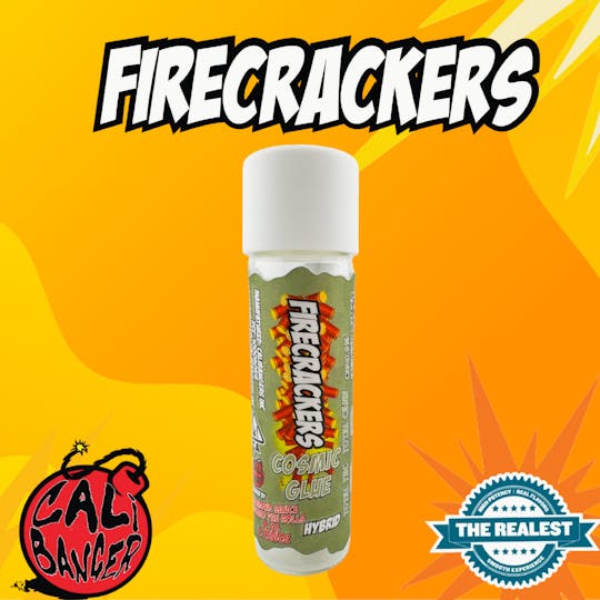 Firecracker by Cali Banger - Firecracker Infused Pre Roll Cosmic Glue 0.7 G - 1