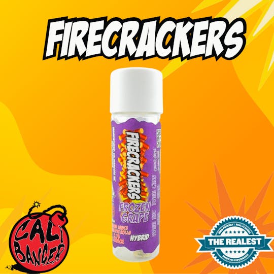 Firecracker by Cali Banger - Firecracker Infused Pre Roll Frozen Grape 0.7 G - 1