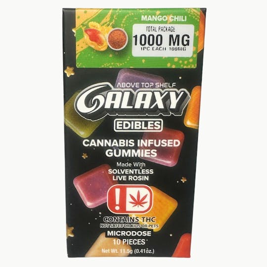 Galaxy - Galaxy Mango Chili Live Rosin Gummies 1000mg - 1