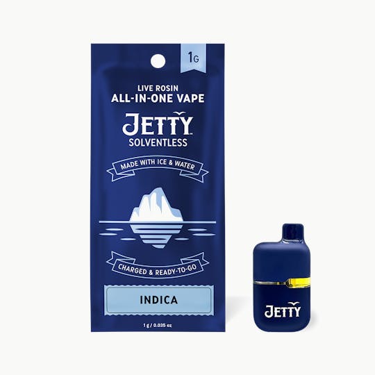 Jetty Extracts - Wedding Cake Solventless All-in-One Mini Tank Vape - 1