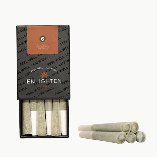 Enlighten - Denali Dream + The Bridge .5g Prerolls - 6 pack - 1