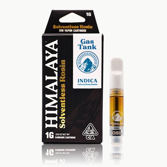 HIMALAYA - Gas Tank - Solventless Rosin Cartridge - 1G - 1