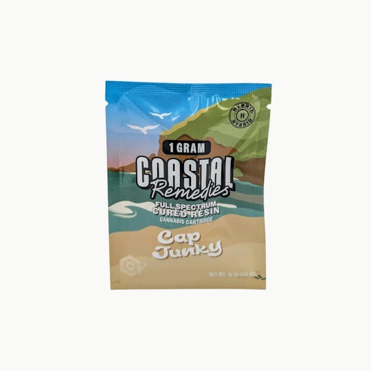 Coastal Remedies - Cap Junky | 1g Cured Resin Cartridge | Coastal Remedies - 1