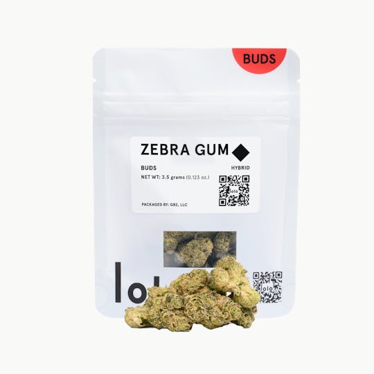 lolo - Zebra Gum | Indoor Buds | 3.5g - 1