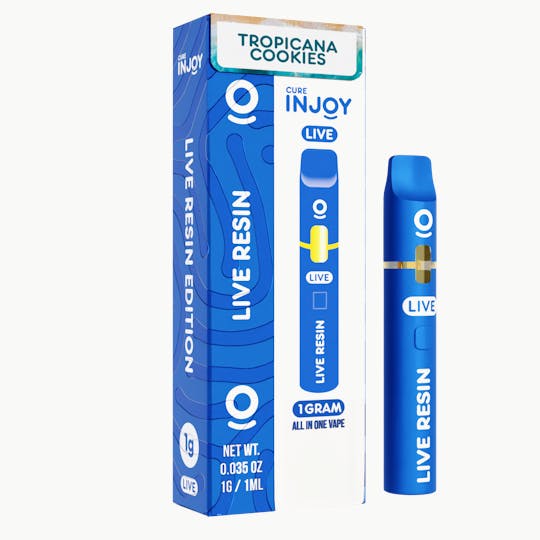 Cure Injoy - Cure Injoy 2g - Live Resin - Tropicana Cookies (HYBRID) - 1
