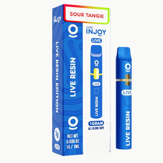 Cure Injoy - Cure Injoy 2g - Live Resin - Sour Tangie (HYBRID) - 1
