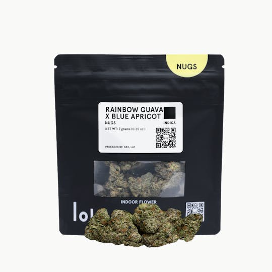 lolo - Rainbow Guava x Blue Apricot | Indoor Nugs | 7g - 1