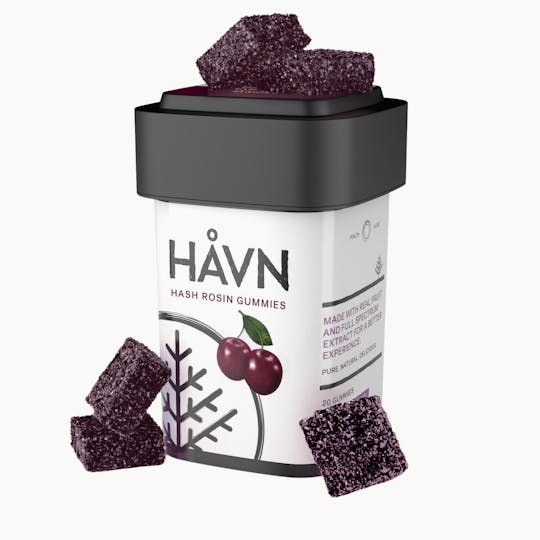 HAVN Extracts LLC - Black Cherry Hash Rosin Gummies - 1