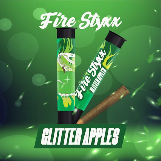 Glorious Cannabis Company - 1G Fire Styxx | Glitter Apples | Glorious Cannabis Co. - 1