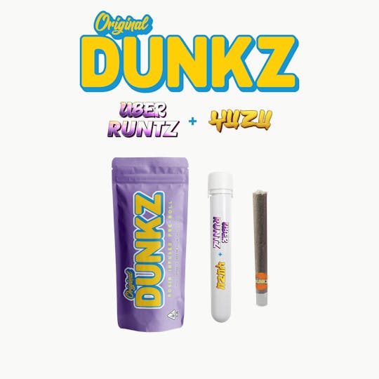 Original Dunkz - UBER RUNTZ FLOWER (1.5G) x YUZU ROSIN (0.5G) HAND ROLLED HASH HOLE - 1