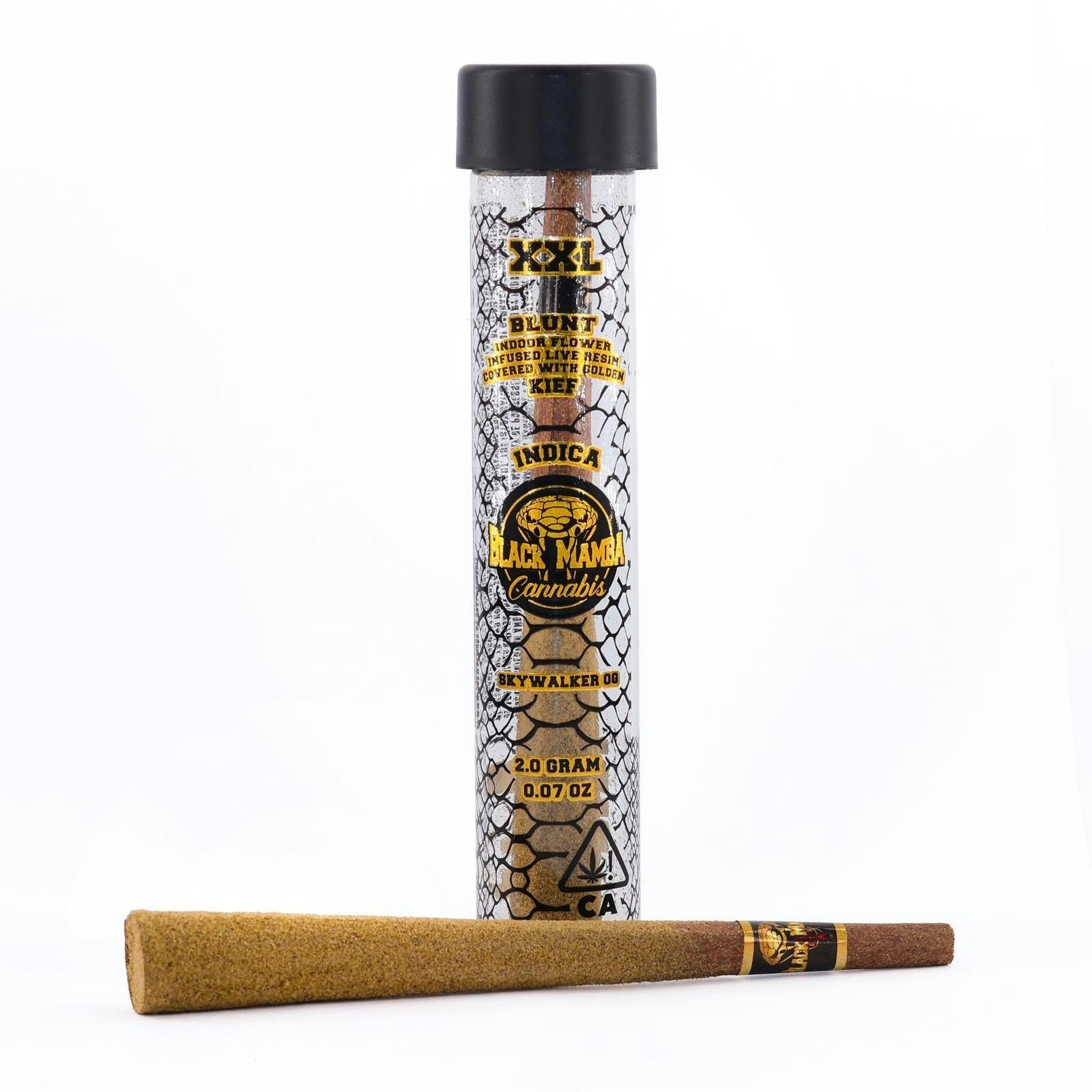 Black Mamba Preroll XXL - Raspberry Sherbet - 2g - Infused Blunt
