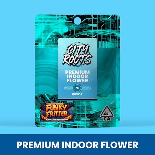 City Roots - Funky Fritter (Indica) Premium Indoor Flower 7g - 1