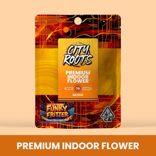 City Roots - Funky Fritter (Sativa) Premium Indoor Flower 7g - 1