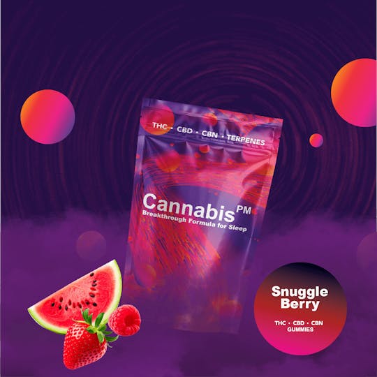 Cannabis PM Sleep - CannabisPM 1:1:1 Gummies - Snuggle Berry - 1