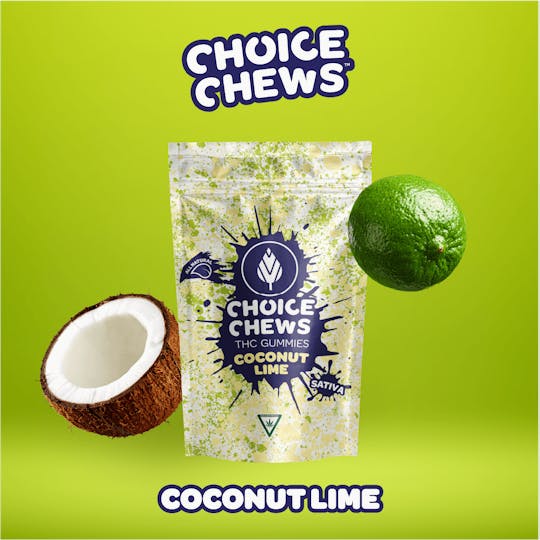 Choice Chews - Choice Chews - Coconut Lime (Sativa) - 200mg - 1