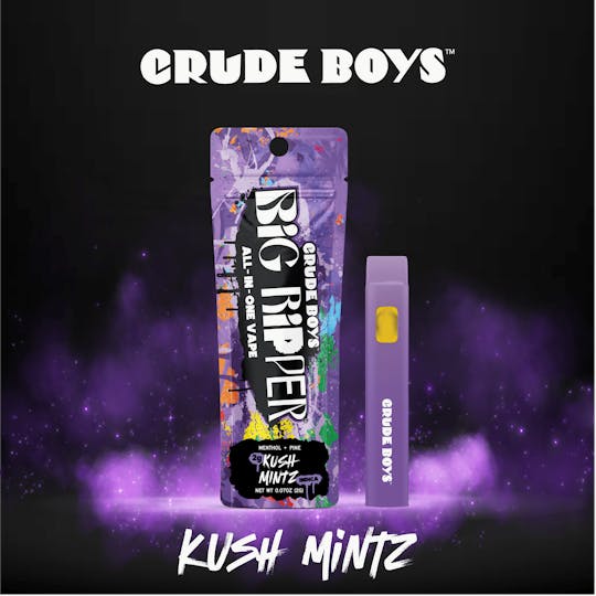 Crude Boys Concentrates - New 2G Big Ripper - All In One - Kush Mintz (Indica) - 1