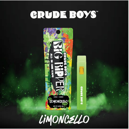 Crude Boys Concentrates - New 2g Big Ripper - All In One - Limoncello (Hybrid) - 1
