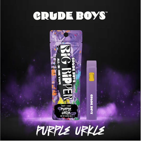Crude Boys Concentrates - New 2g Big Ripper - All In One - Purple Urkle (Indica) - 1