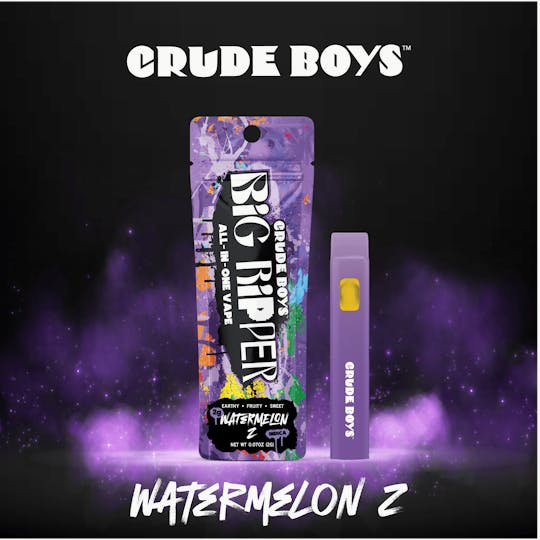 Crude Boys Concentrates - New 2g Big Ripper - All In One - Watermelon Z (Indica) - 1