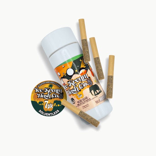 Ice Kream Hash Co. - IKHCO | Malibu Safari | Rosin Infused PRJ | Single Scoop 7pk | 3.5g - 1