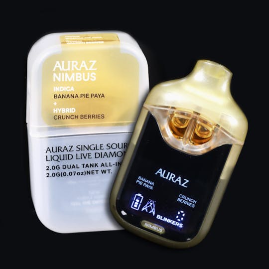 Auraz - Banana Pie Paya & Crunch Berries | Liquid Diamond Dual Tank | 2g - 1