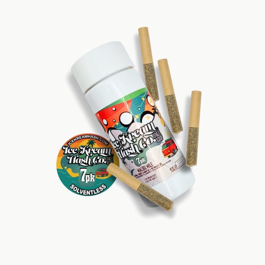 Ice Kream Hash Co. - IKHCO | Malibu Mile | Rosin Infused PRJ | Single Scoop 7pk | 3.5g - 1