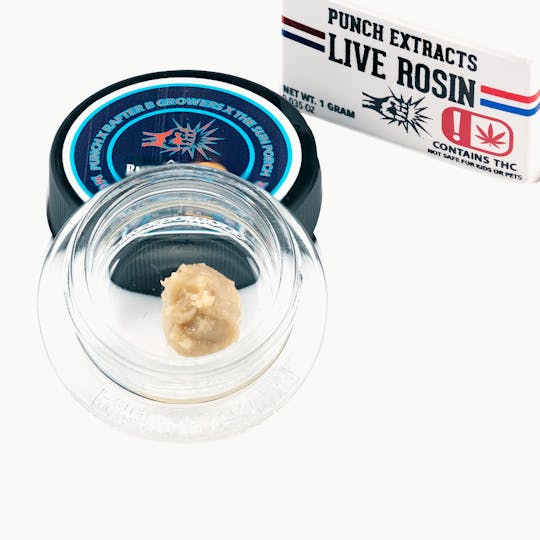 Punch Edibles & Extracts - Motor Night Gold Tier Live Rosin Cold Cure Badder (1g) - 1