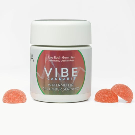 Vibe Cannabis - VIBE CANNA | Gummies - Watermelon Cucumber Serrano - 1