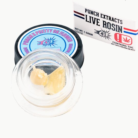 Punch Edibles & Extracts - Bubble Sniffer Half & Half Silver Tier Live Rosin (1g) - 1