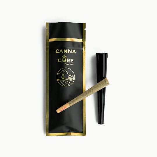 Canna Cure Farms LLC - Canna Cure - Raspberry Dream - Infused Pre-roll 1G - 1