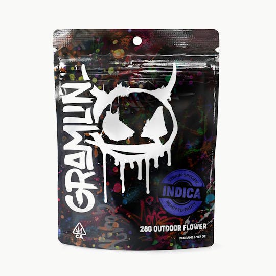 Gramlin - GMO Cookies Outdoor Flower 28g - 1