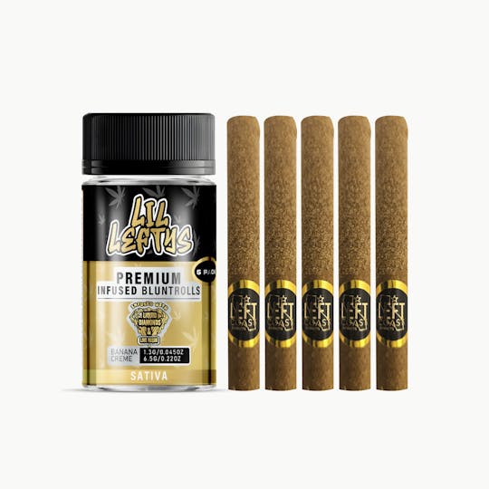 LEFT COAST - LIL LEFTY'S Mini Blunts - Banana Creme **6.5 GRAMS** - 1