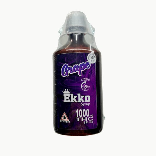 Indico - 1000mg Hash Rosin Grape Syrup - Ekko - 1
