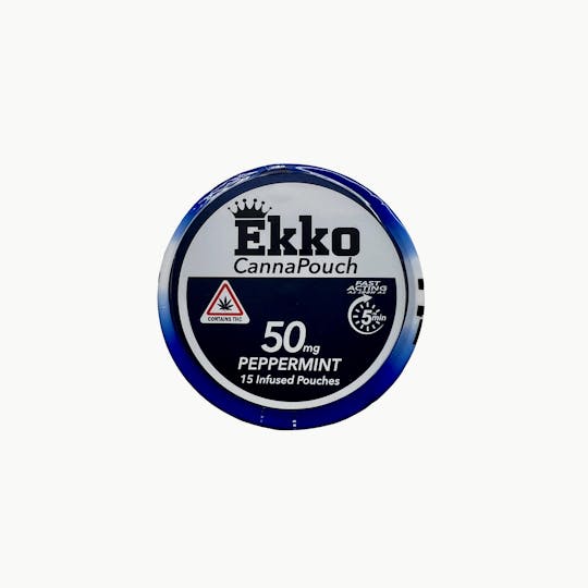 Indico - 750mg/50mg Peppermint Canna Pouch Tin - Ekko - 1