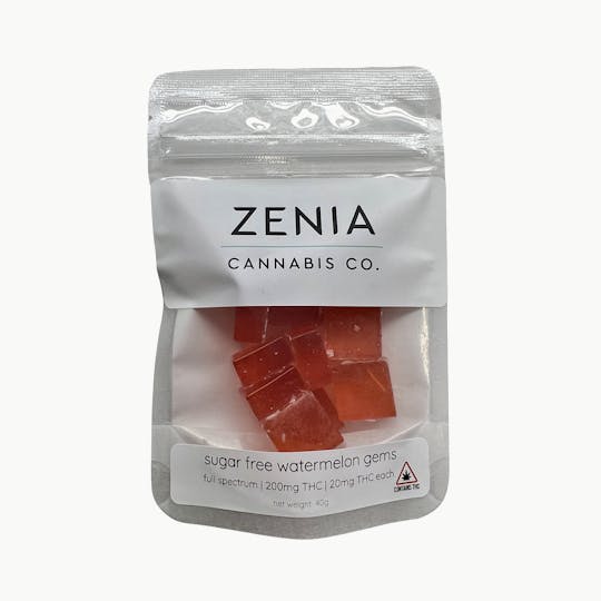 Indico - 200mg Watermelon Sugar Free Gems - Zenia - 1