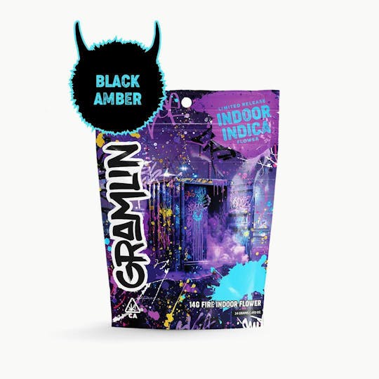 Gramlin - Black Amber Indoor Flower 14g - 1