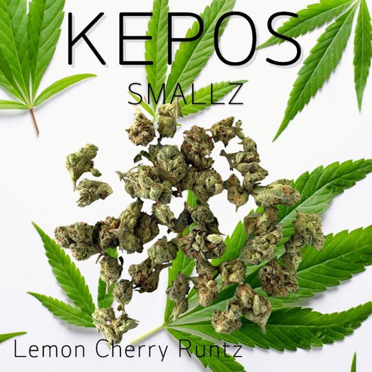 Nu Cannabis Brand - Kepos - Lemon Cherry Runtz SMALLS 28g - PREMIUM FLOWERS SMALLS - 1