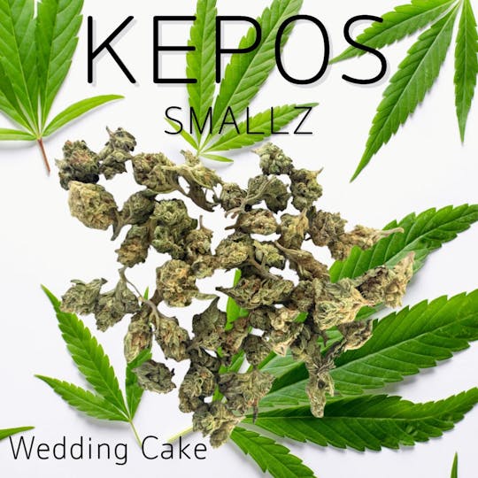 Nu Cannabis Brand - Kepos - Wedding Cake SMALLS 28g - PREMIUM FLOWERS SMALLS - 1