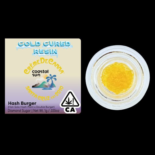 Crème De Canna - Creme De Canna - Coastal Sun - Diamond Sugar - Hashburger - 1g - (H) - 5127 - 1