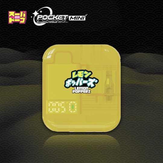 Super Dope - 💫 Pocket Mini Vape- Lemon Popperz (1g) - 1