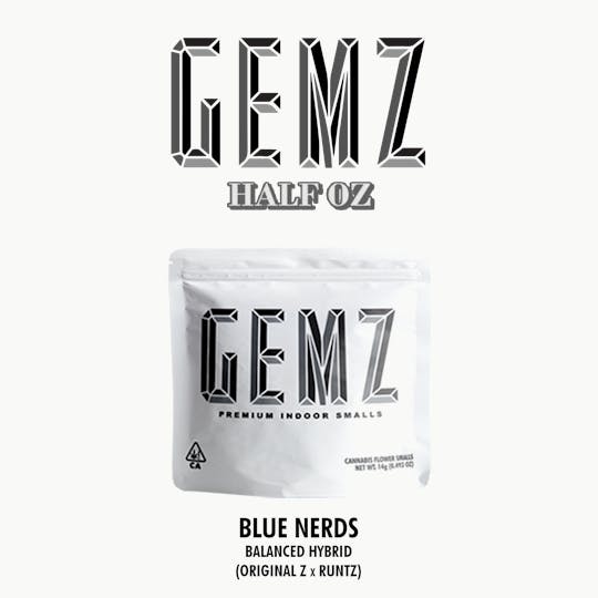 GEMZ PREMIUM - GEMZ PREMIUM BLUE NERDS 14G - 1