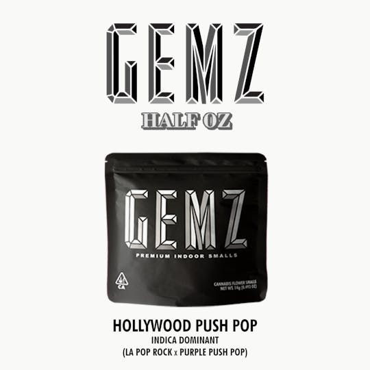 GEMZ PREMIUM - GEMZ PREMIUM HOLLYWOOD PUSH POP 14G - 1