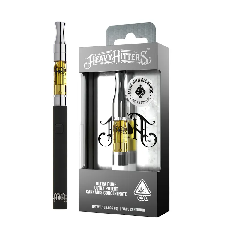 Heavy Hitters G13 Indica - Ultra Diamond Cartridges - 1g cartridge
