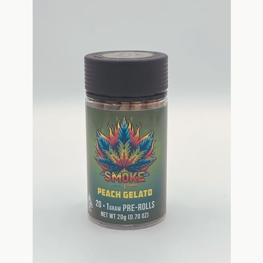 Smoke CA - Peach Gelato - 1
