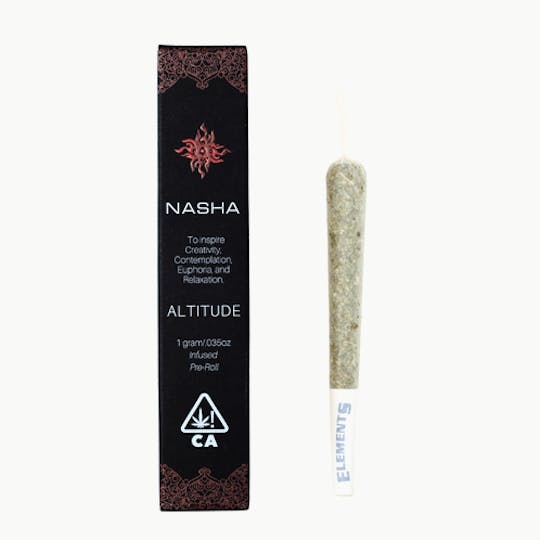 NASHA - Altitude 1 gram PreRoll - Hella NTZ x Nectarine J - 1