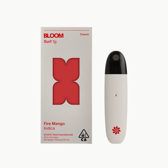 BLOOM - Bloom Classic Surf All-In-One 1000mg | Fire Mango - 1