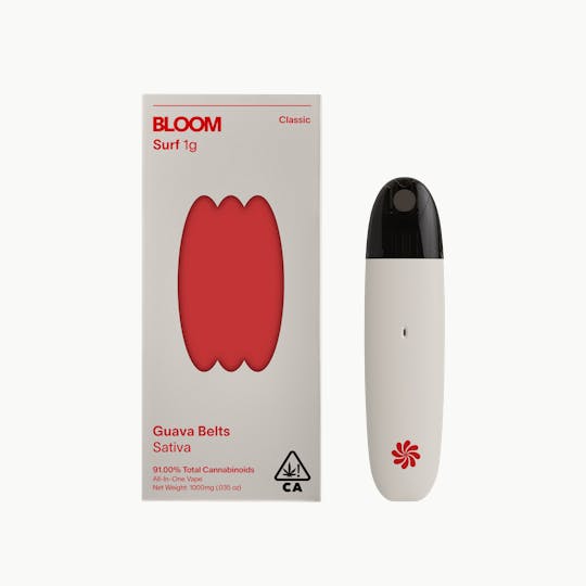 BLOOM - Bloom Classic Surf All-In-One 1000mg | Guava Belts - 1